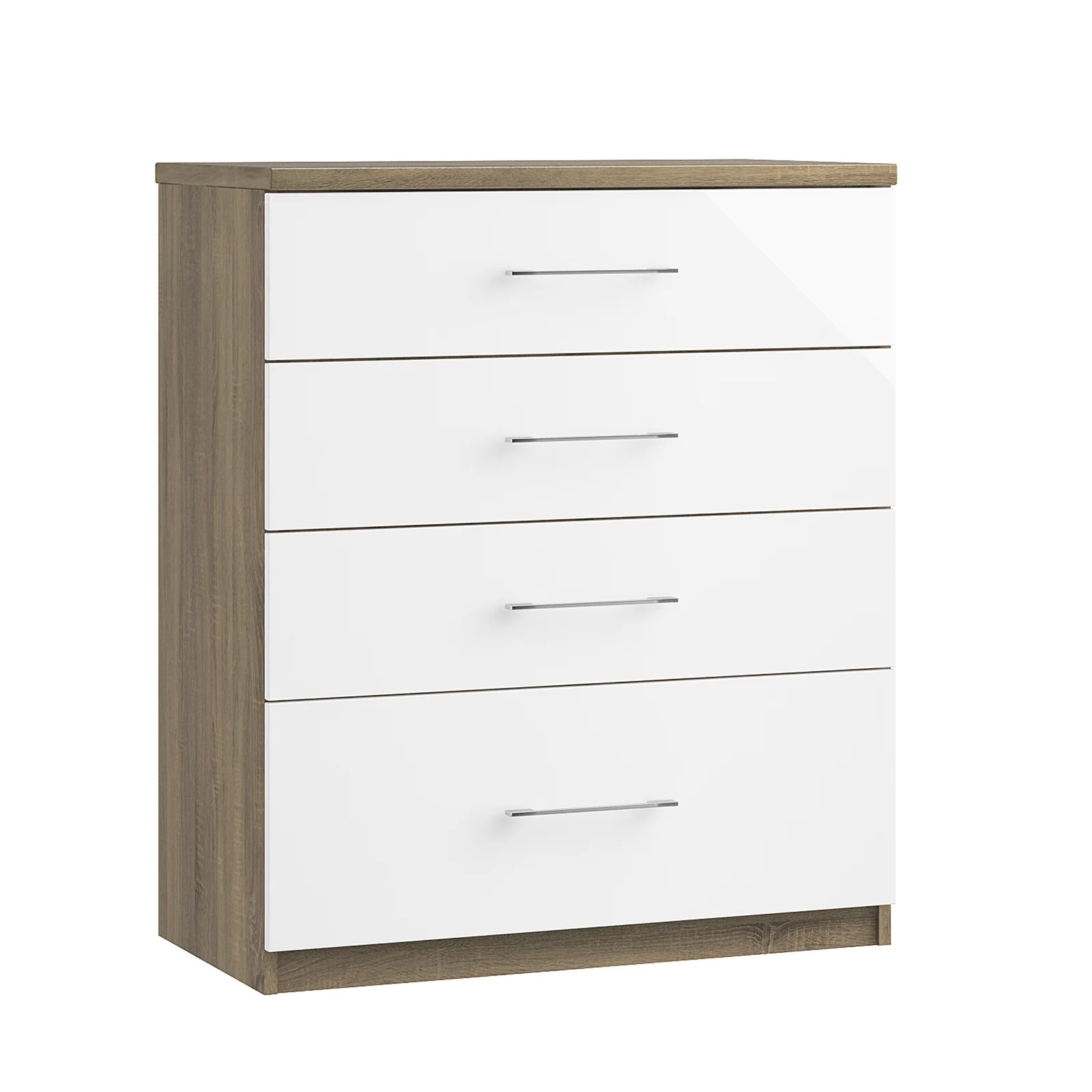 Catania 4 Drawer Chest (with One Deep Drawer)
