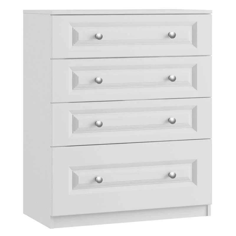 Lazio 4 Drawer Chest (with One Deep Drawer)