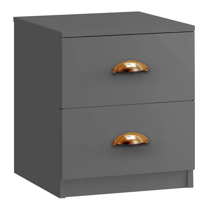 Cupriano 2 Drawer Bedside