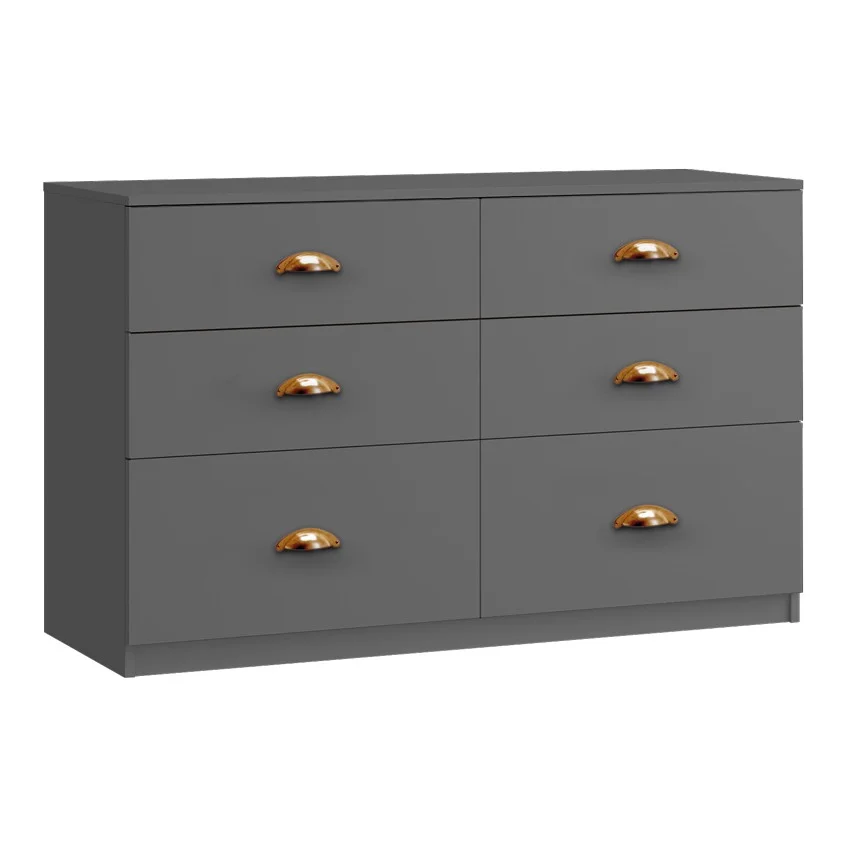 Cupriano 6 Drawer Twin Chest